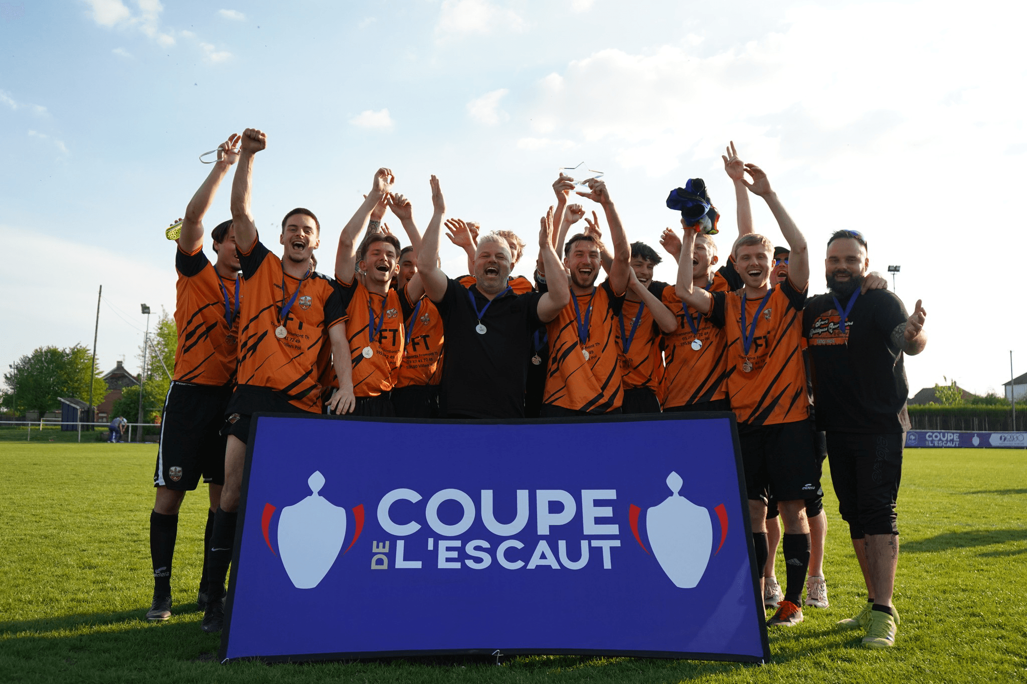 Vainqueur de la coupe du district escaut