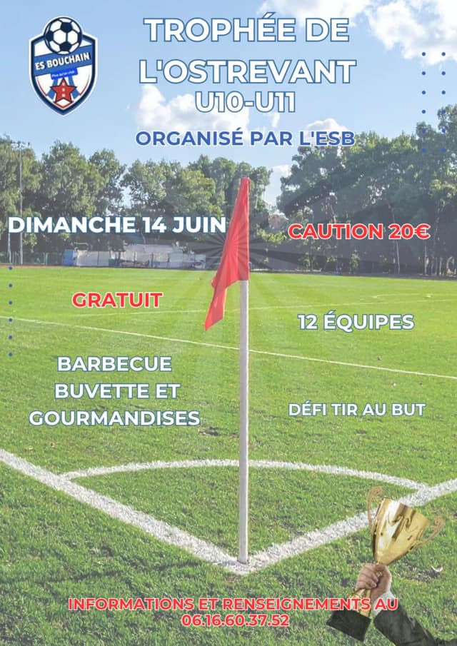 Affiche du tournoi organisé par ET.S. BOUCHAIN